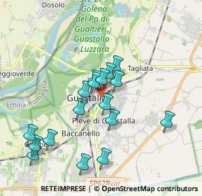 Mappa Parcheggio, 42016 Guastalla RE, Italia (1.74059)