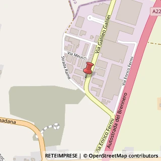 Mappa Via G. Galilei, 3, 42046 Reggiolo, Reggio nell'Emilia (Emilia Romagna)