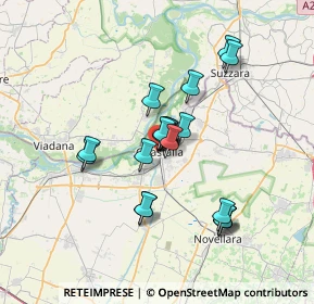 Mappa Via Trieste, 42016 Guastalla RE, Italia (5.4485)