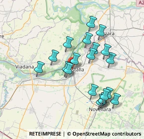 Mappa Via Trieste, 42016 Guastalla RE, Italia (7.001)