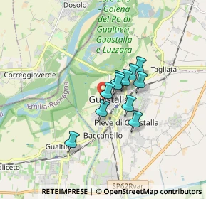 Mappa Via Trieste, 42016 Guastalla RE, Italia (1.06909)
