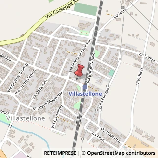 Mappa Via Cossolo, 109A, 10029 Villastellone, Torino (Piemonte)