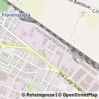 Map Fiorenzuola d'Arda