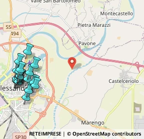 Mappa 15040 Alessandria AL, Italia (2.916)