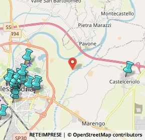 Mappa 15040 Alessandria AL, Italia (3.34105)