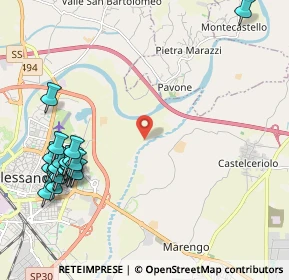 Mappa 15040 Alessandria AL, Italia (2.685)