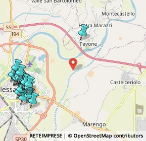 Mappa 15040 Alessandria AL, Italia (3.017)