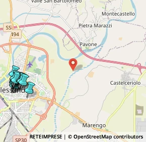 Mappa 15040 Alessandria AL, Italia (3.286)