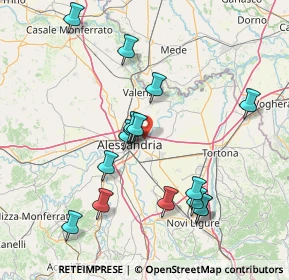 Mappa 15040 Alessandria AL, Italia (15.52188)