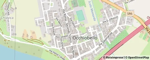 Mappa Occhiobello