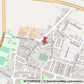 Mappa Via Crispi, 11, 42046 Reggiolo, Reggio nell'Emilia (Emilia Romagna)