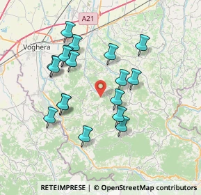Mappa Località Poggio, 27052 Montesegale PV, Italia (6.895)
