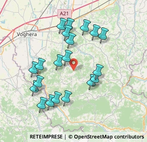 Mappa Località Poggio, 27052 Montesegale PV, Italia (7.377)