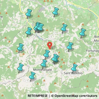 Mappa Località Poggio, 27052 Montesegale PV, Italia (2.20556)