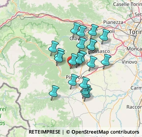 Mappa Strada Costagrande, 10064 Pinerolo TO, Italia (10.34)