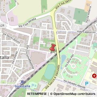 Mappa Parcheggio, 42016 Guastalla, Reggio nell'Emilia (Emilia Romagna)