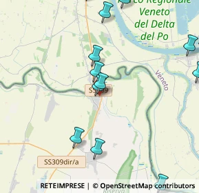 Mappa Via XXV Aprile, 44026 Mesola FE, Italia (5.36429)