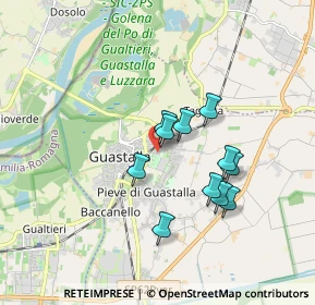 Mappa Via N. Iotti, 42016 Guastalla RE, Italia (1.41273)