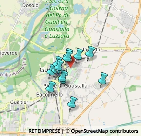 Mappa Via N. Iotti, 42016 Guastalla RE, Italia (1.15923)