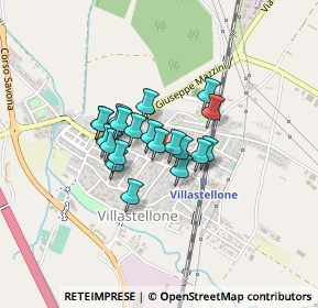 Mappa Via Cossolo, 10029 Villastellone TO, Italia (0.267)