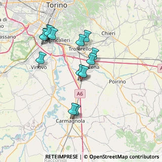 Mappa Via Morra, 10029 Villastellone TO, Italia (7.45571)
