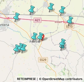 Mappa SS 29r km 2.331, 10046 Poirino TO (4.42667)