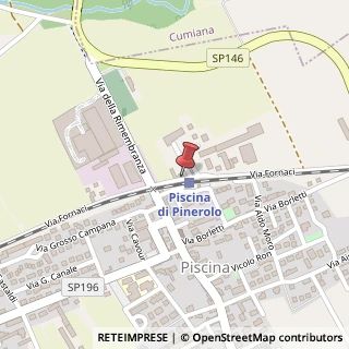 Mappa Via fornaci 17, 10060 Piscina, Torino (Piemonte)