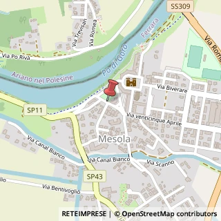 Mappa Via c.battisti 23, 44026 Mesola, Ferrara (Emilia Romagna)