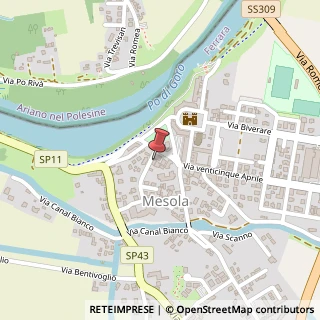Mappa Via Antonio Gramsci, 1, 44026 Mesola, Ferrara (Emilia Romagna)