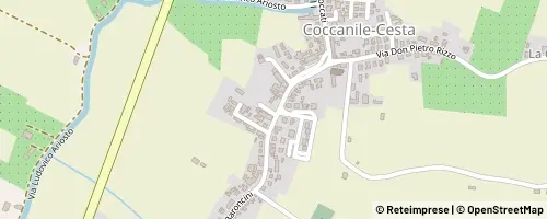 Mappa Riva del Po
