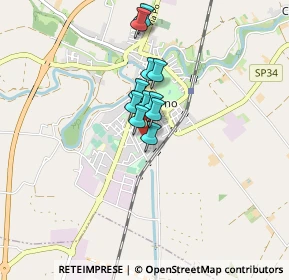 Mappa Via Aldo Moro, 43052 Colorno PR, Italia (0.52909)