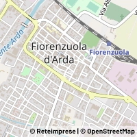 Kaart Fiorenzuola d'Arda
