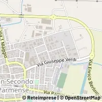 Map San Secondo Parmense