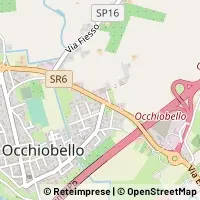 Mapa Occhiobello