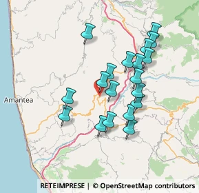 Mappa Via Aldo Moro, 87034 Grimaldi CS, Italia (6.95)