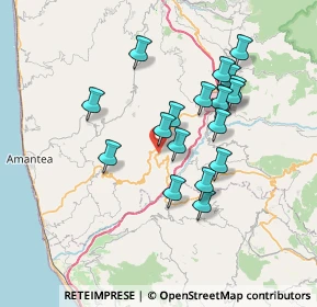 Mappa Via Aldo Moro, 87034 Grimaldi CS, Italia (6.90944)