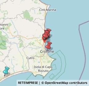 Mappa Via delle Begonie, 88900 Crotone KR, Italia (39.3975)