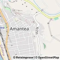 Mapa Amantea