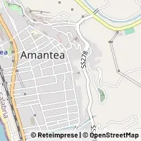 Kaart Amantea