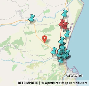 Mappa Via Delle Mimose, 88900 Crotone KR, Italia (4.299)