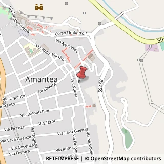 Mappa 73 Corso Vittorio Emanuele Ii, Amantea, CS 87032, 87032 Amantea CS, Italia, 87032 Amantea, Cosenza (Calabria)