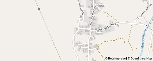 Mappa San Giovanni Suergiu