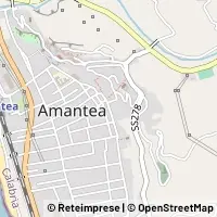 Kort Amantea