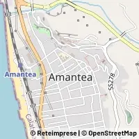 Mapa Amantea
