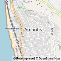 Mapa Amantea