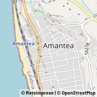 Kaart Amantea