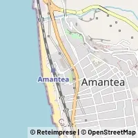 Mapa Amantea