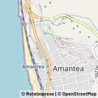 नक्शा Amantea