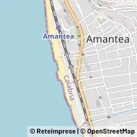 Karte Amantea