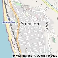 Kort Amantea